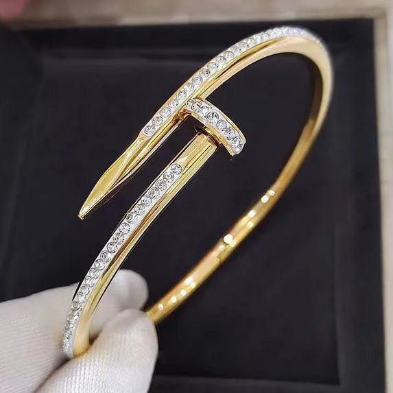 Icy Nail Bangle