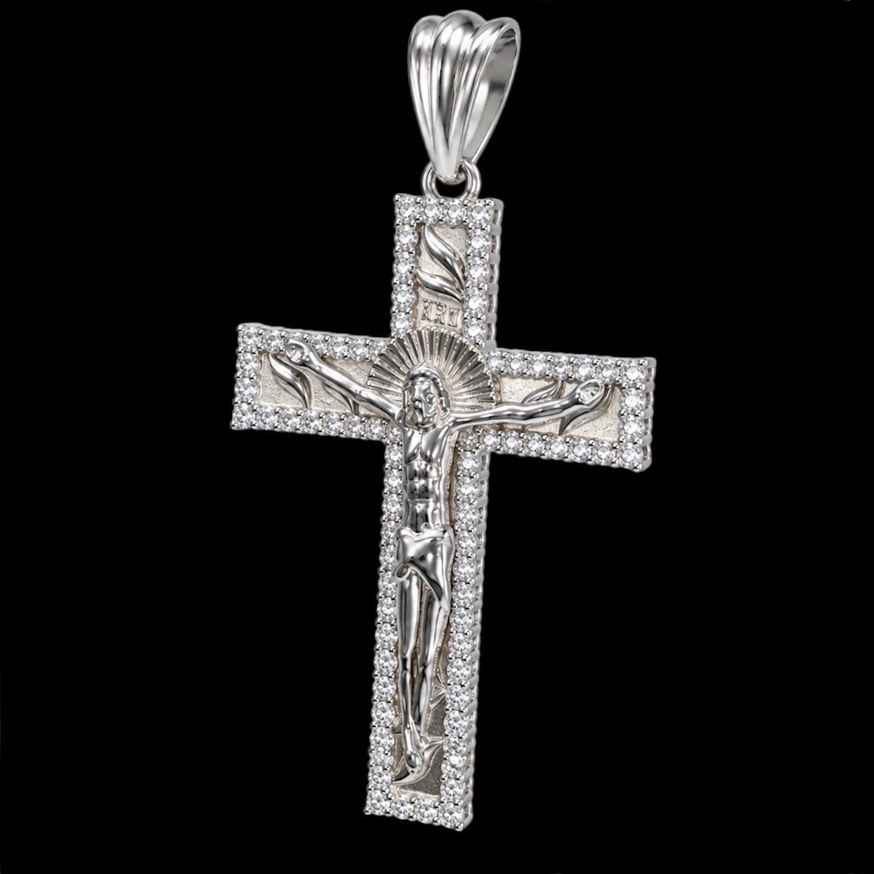 Iceline Cross Pendant