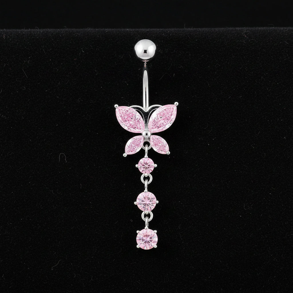 Butterfly Belly Piercing