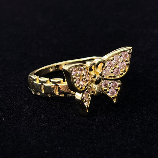 Butterfly Ring - Gold Plated