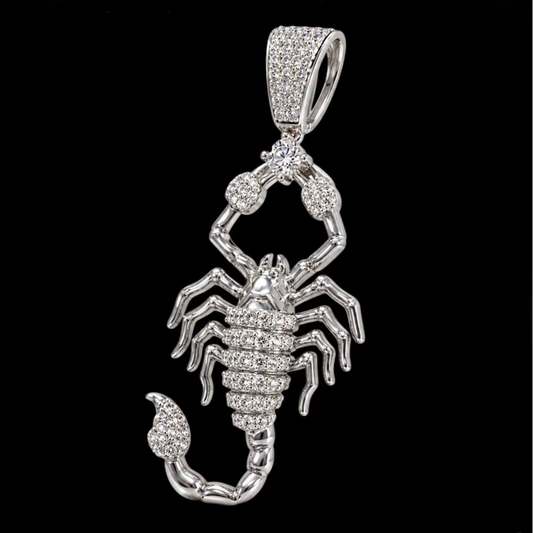 Icy Molted Scorpion Pendants