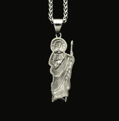 Icy San Judas Pendant