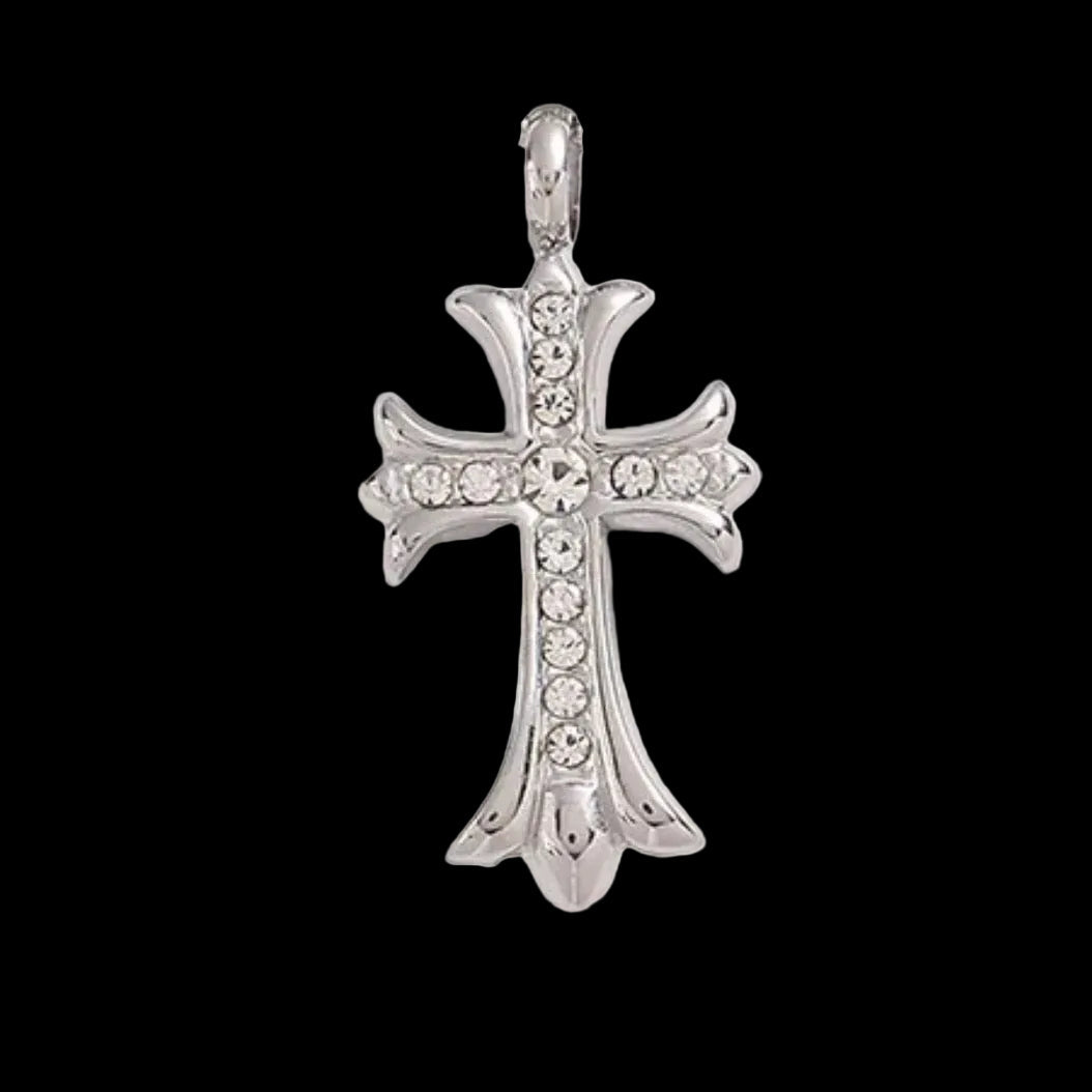 Icy chrome cross