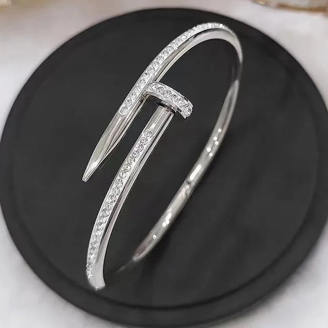 Icy Nail Bangle