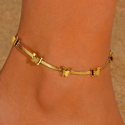 Multi Butterfly- Anklet