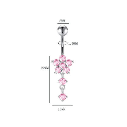 Hibiscus Belly Piercing