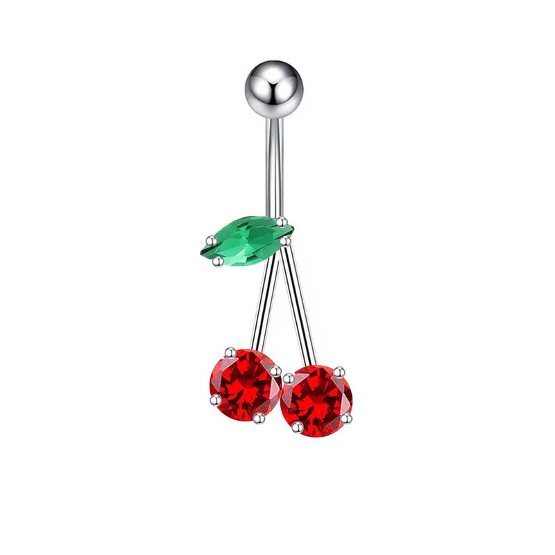 Cherry Belly Piercing