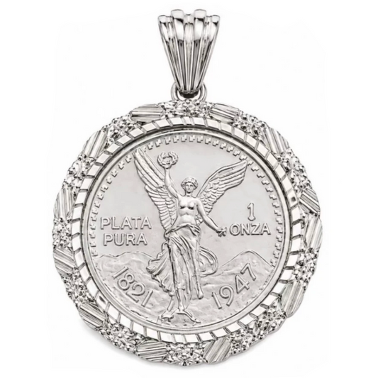 Nugget Cut Centenario Pendant