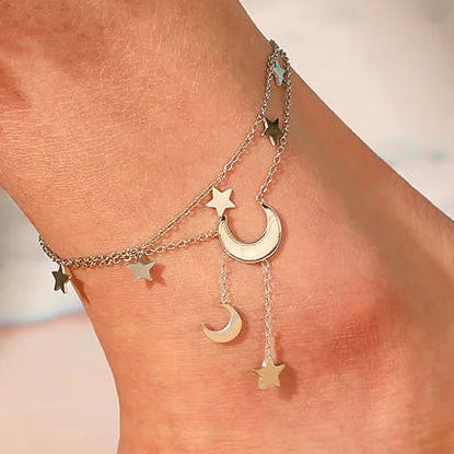 Star Moon- Anklet